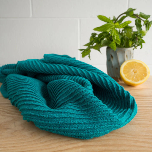 Now Designs - Dishcloths Set of 2 Home & Kitchen Peacock Ripple