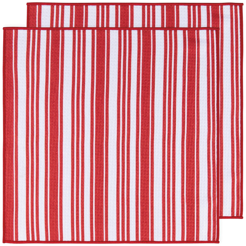 Now Designs - Dishcloths Set of 2 Home & Kitchen Red Renew CC