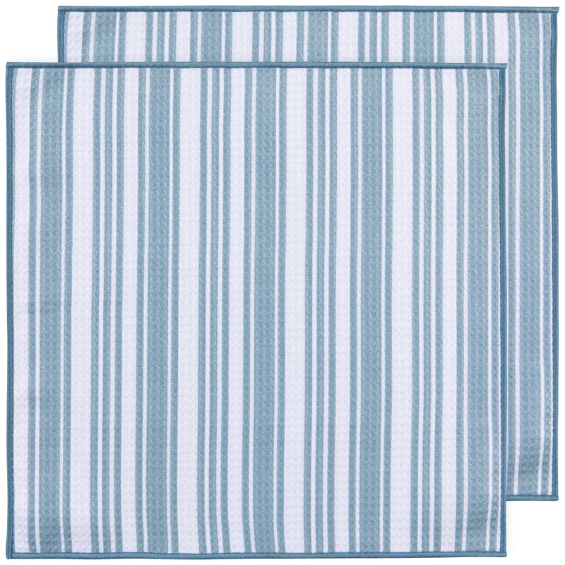 Now Designs - Dishcloths Set of 2 Home & Kitchen Slate Blue Renew CC