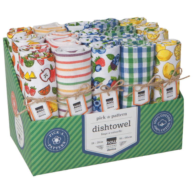 Now Designs - Dishtowel Counter Display - 20 Assorted Home & Kitchen Berries & Fruit