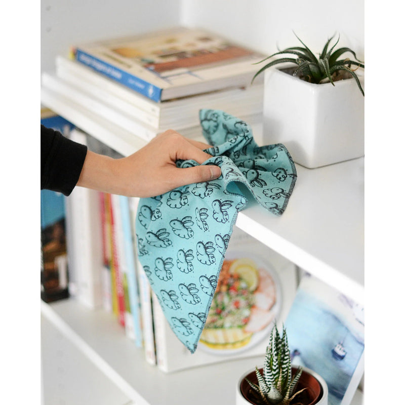 Now Designs - Dusting Cloth Set/3 Dust Bunny Home & Kitchen