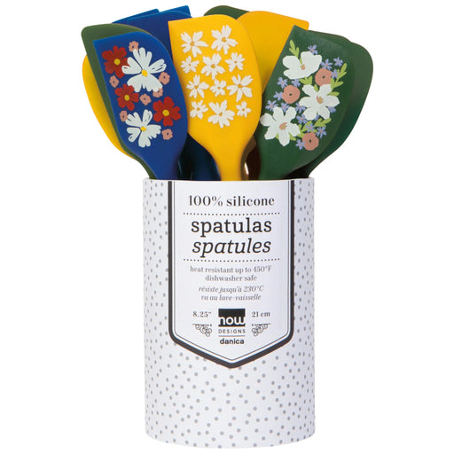 Now Designs - Full Bloom Mini Spatula Counter Display - 18 Assorted Home & Kitchen