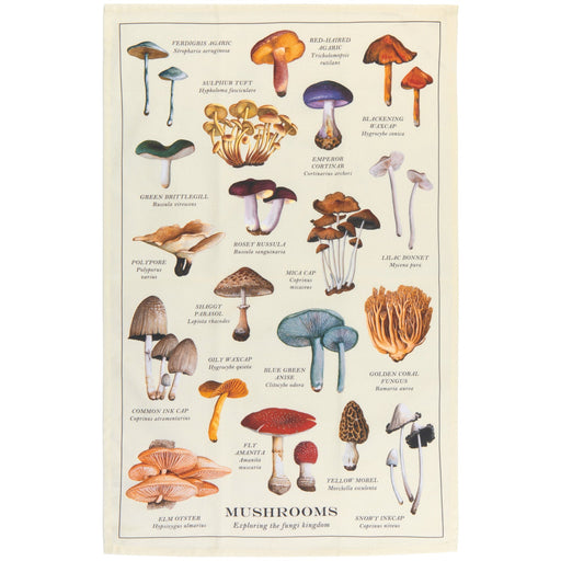 Now Designs - Kitchen Towel Fine Prnt Mushrooms Home & Kitchen