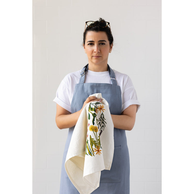 Now Designs - Kitchen Towel Prnt Terry Bees & Blooms Home & Kitchen
