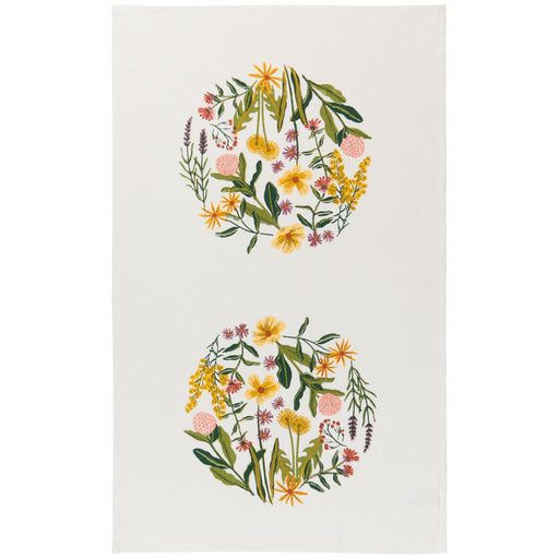Now Designs - Kitchen Towel Prnt Terry Bees & Blooms Home & Kitchen