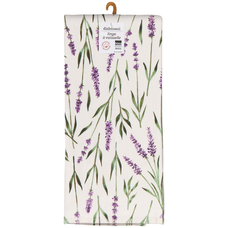 Now Designs - Lavender Terry Dishtowel Home & Kitchen