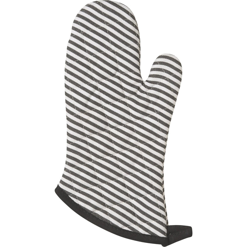 Now Designs - Mitt Superior Home & Kitchen Superior Black Narrow Stripe