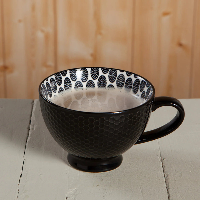 Now Designs - Mug Latte Black Home & Kitchen