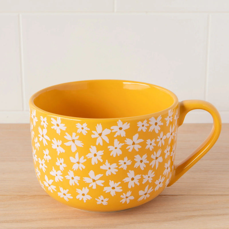 Now Designs - Mug Latte Full Bloom Home & Kitchen