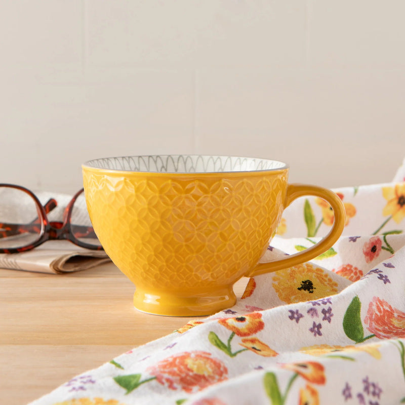 Now Designs - Mug Latte Yellow Home & Kitchen