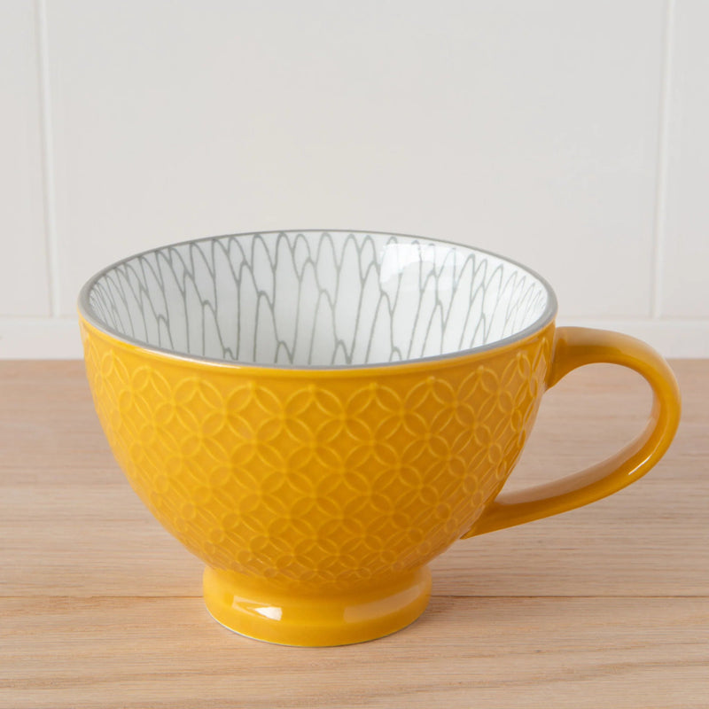 Now Designs - Mug Latte Yellow Home & Kitchen