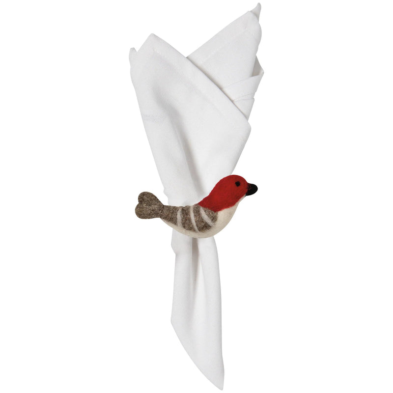 Now Designs - Napkin Ring Home & Kitchen Birds & Boughs