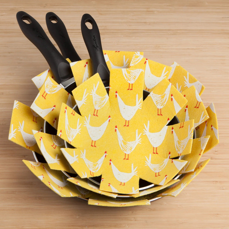 Now Designs - Pan Protectors Set of 3 Home & Kitchen Chicken