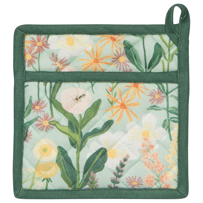 Now Designs - Potholder-Bees & Blooms