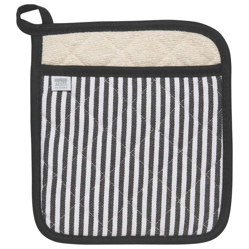 Now Designs - Ph Home & Kitchen Narrow Stripe Black Superior