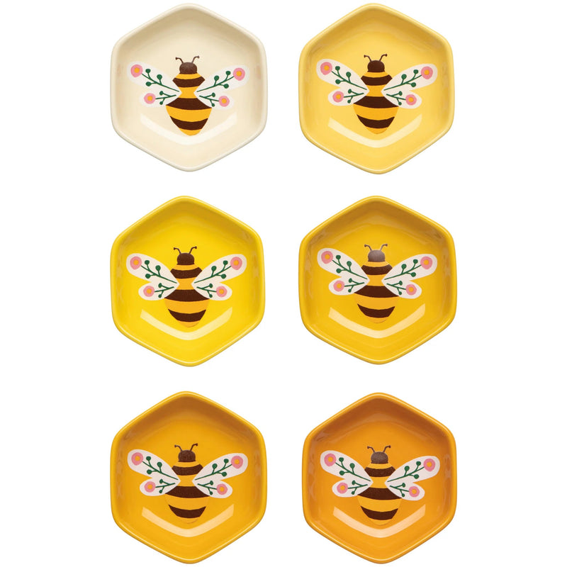 Now Designs - Pinch Bowl Set/6 Bee Garden Home & Kitchen