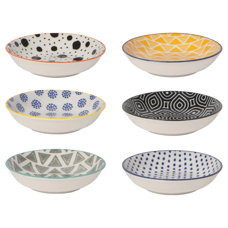Now Designs - Pinch Bowl Set6 BitsDots Multi Home & Kitchen