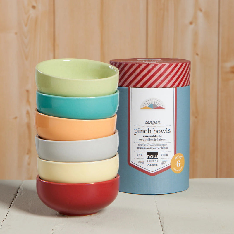 Now Designs - Pinch Bowl Set/6 Canyon Home & Kitchen