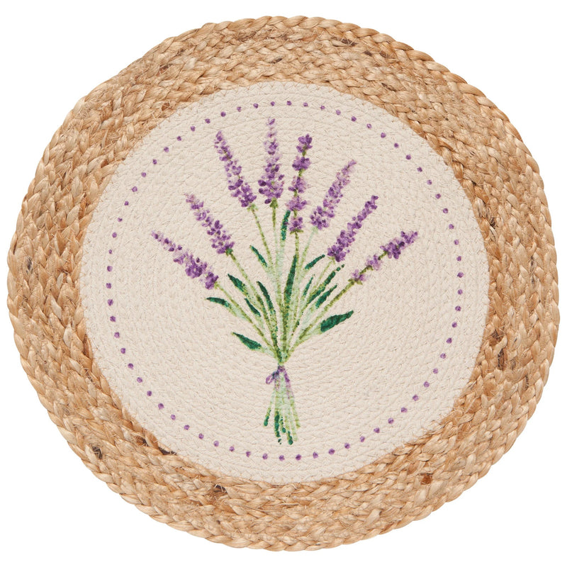 Now Designs - Placemat Braided Home & Kitchen Lavender