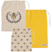 Now Designs - Produce Bag Set of 3 Home & Kitchen Busy Bee