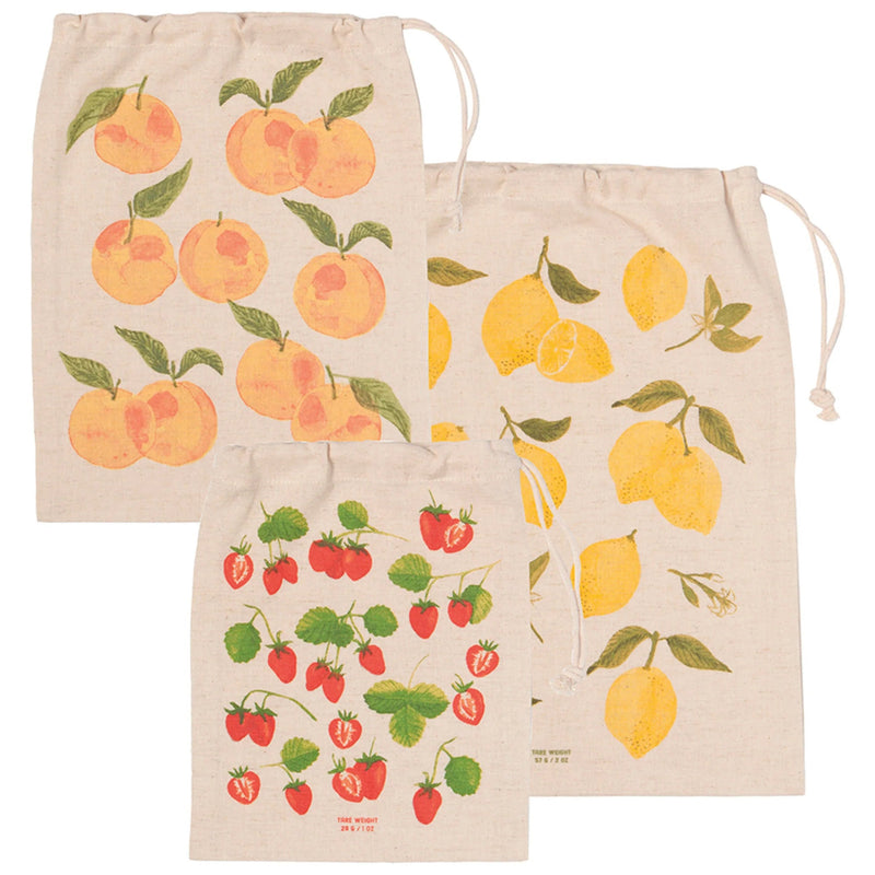Now Designs - Produce Bag Set of 3 Home & Kitchen Fruit Salad