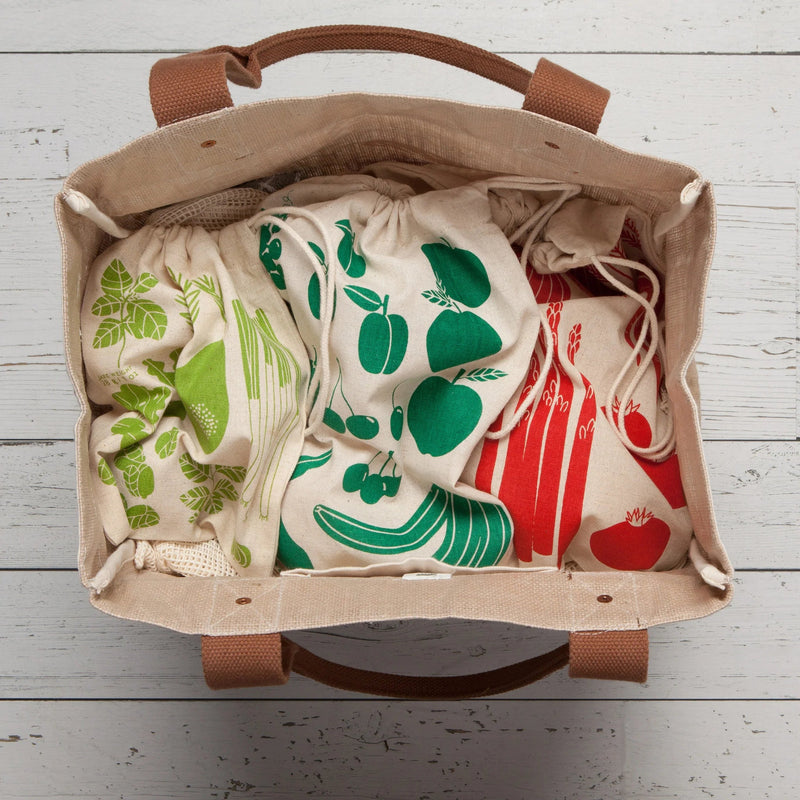 Now Designs - Produce Bag Set of 3 Home & Kitchen Fruit Veggie