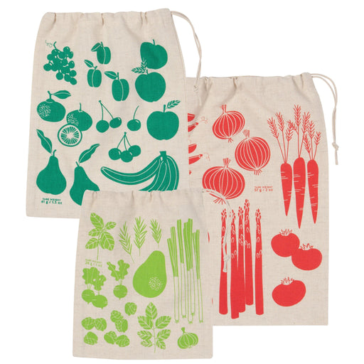 Now Designs - Produce Bag Set of 3 Home & Kitchen Fruit Veggie
