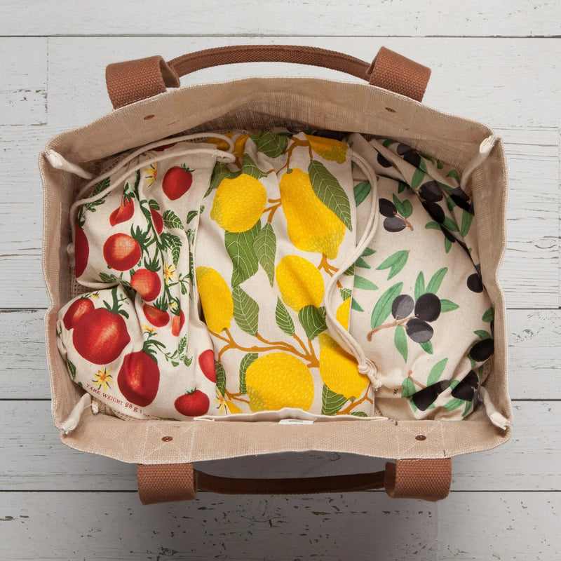 Now Designs - Produce Bag Set/3 Mediterranea Home & Kitchen