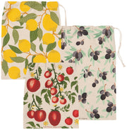 Now Designs - Produce Bag Set/3 Mediterranea Home & Kitchen