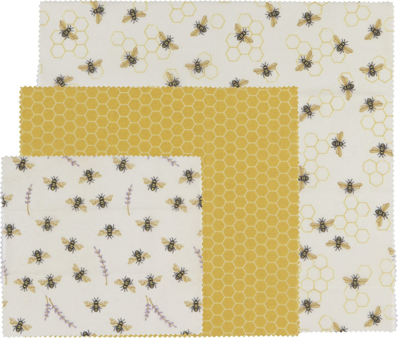 Now Designs - Set/3 BWax Wrap Bees Home & Kitchen