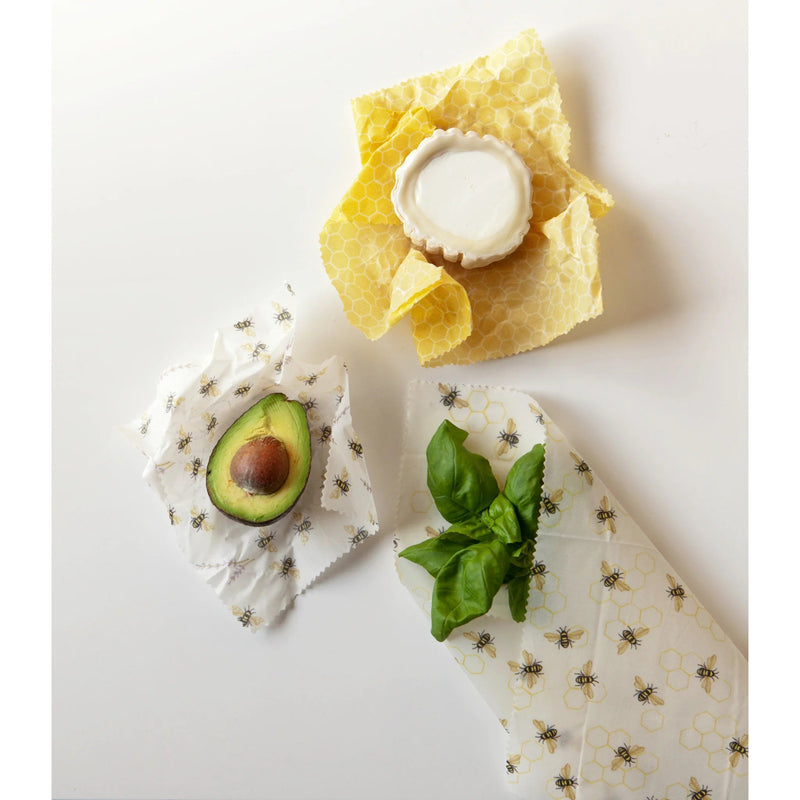 Now Designs - Set/3 BWax Wrap Bees Home & Kitchen