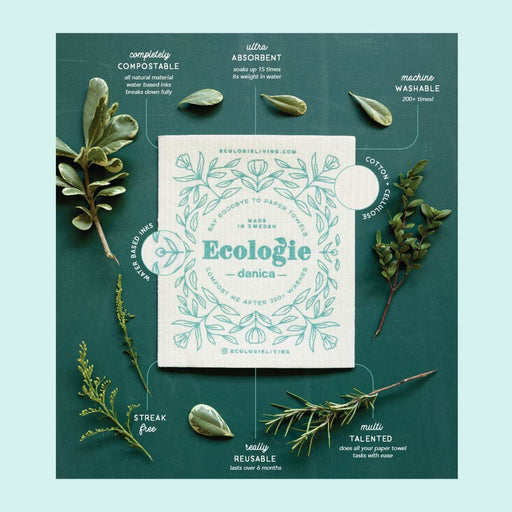Now Designs - Swedish Dishcloth Coastal Treasures | Green Home & Kitchen
