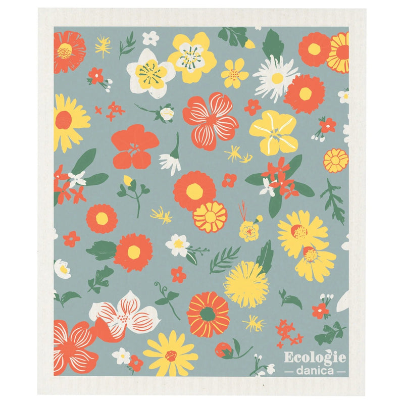 now designs - swedish dishcloth Flowers of the month Home & Kitchen