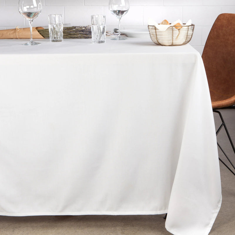 Now Designs - Tablecloth 60 x 90 inch Home & Kitchen Spectrum White