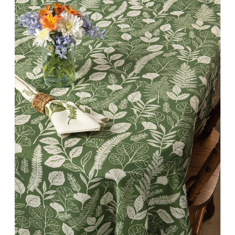 Now Designs - Tablecloth Clean Coast Fern & Frond Home & Kitchen