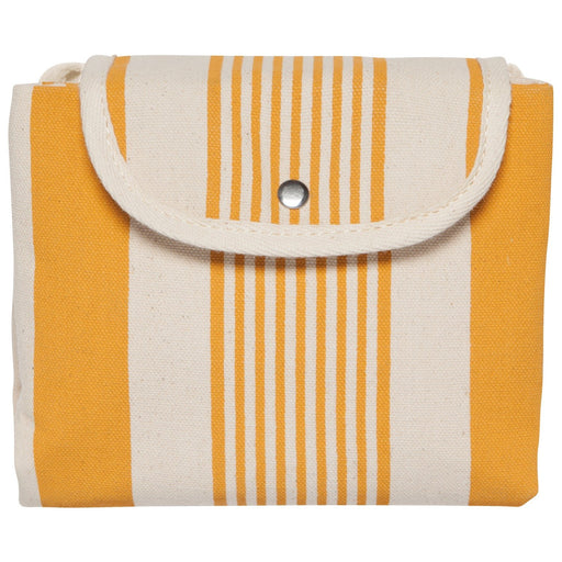 Now Designs - Tote Fresh Ochre Stripe | Yellow Home & Kitchen