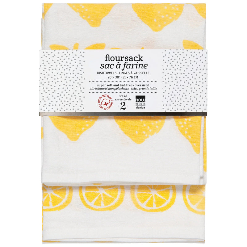 Now Designs - Tt2 Flour CC Print Lemon Home & Kitchen