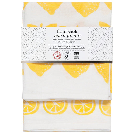 Now Designs - Tt2 Flour CC Print Lemon Home & Kitchen