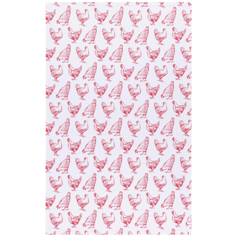 Now Designs - Tt2 Flour CC Print Red Home & Kitchen