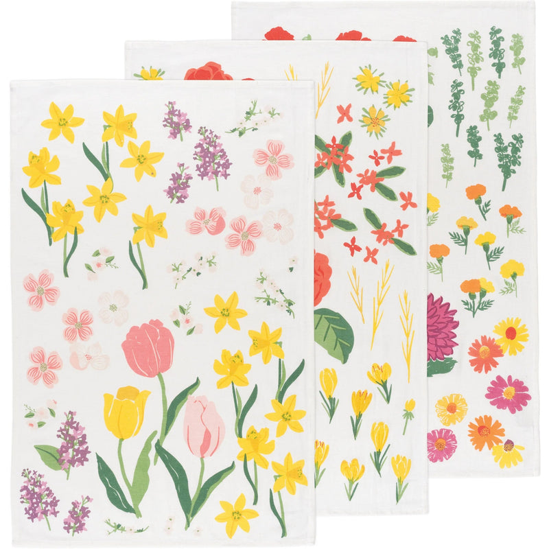 Now Designs - Tt3 Bakers Flour Flwrs Month Home & Kitchen