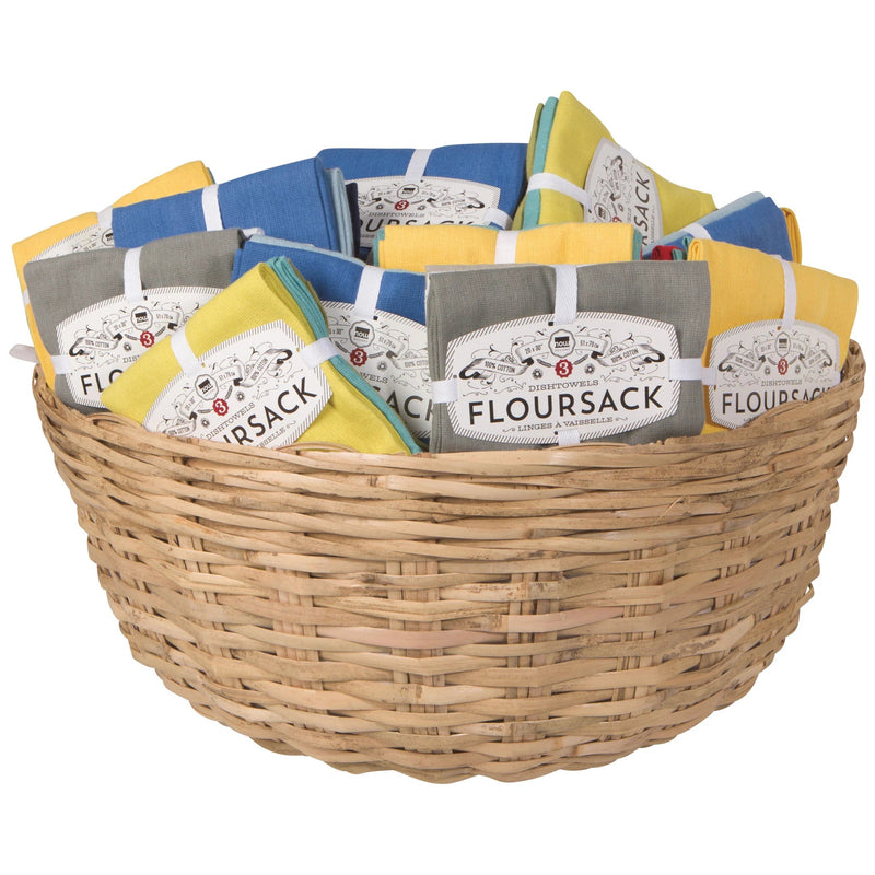 Now Designs - Tt48 Floursack Basket Home & Kitchen