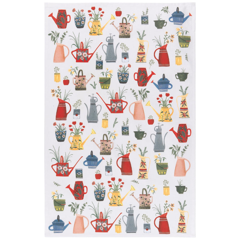 Now Designs - Watering Cans Dishtowel Home & Kitchen