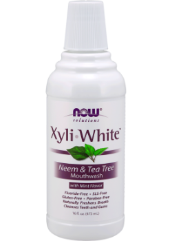 Now - Xyliwhite Neem & Tea Tree Mouthwash 473 mL