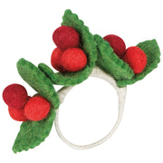Now Designs - Merry Berry Christmas Felt Napkin Ring