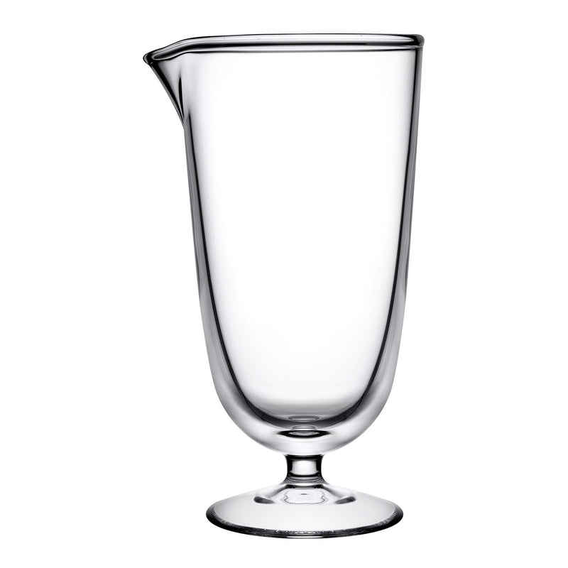 NUDE Bar/Giani lead-free crystal mixing glass with handle