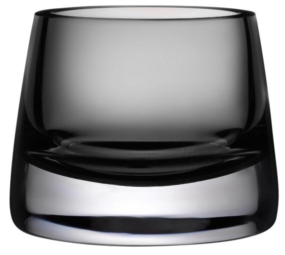 NUDE GLASS - JOY Smoke Small Votive 2.25x2.25"/5.7x5.7cm