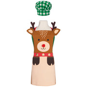 Jubilee - Rudolph Kid's Christmas Apron & Hat Set