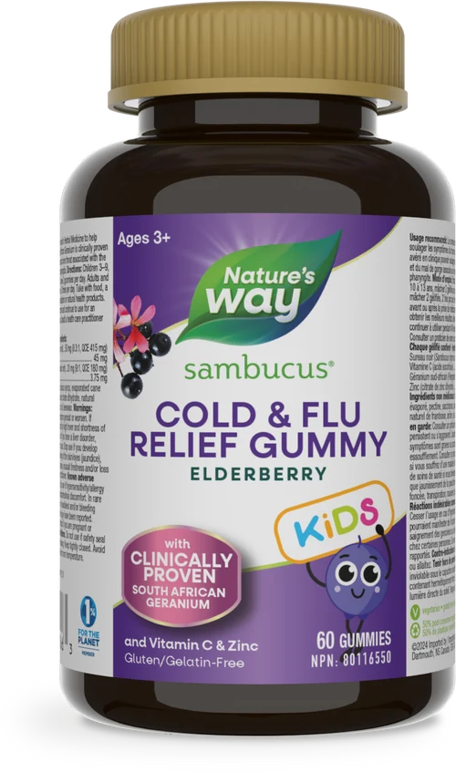 Nature's Way - Sambucus Relief Kids Gummies
