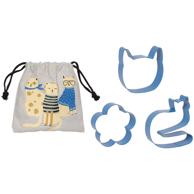Heirloom - Feline Fine Cookie Cutters Set of 3