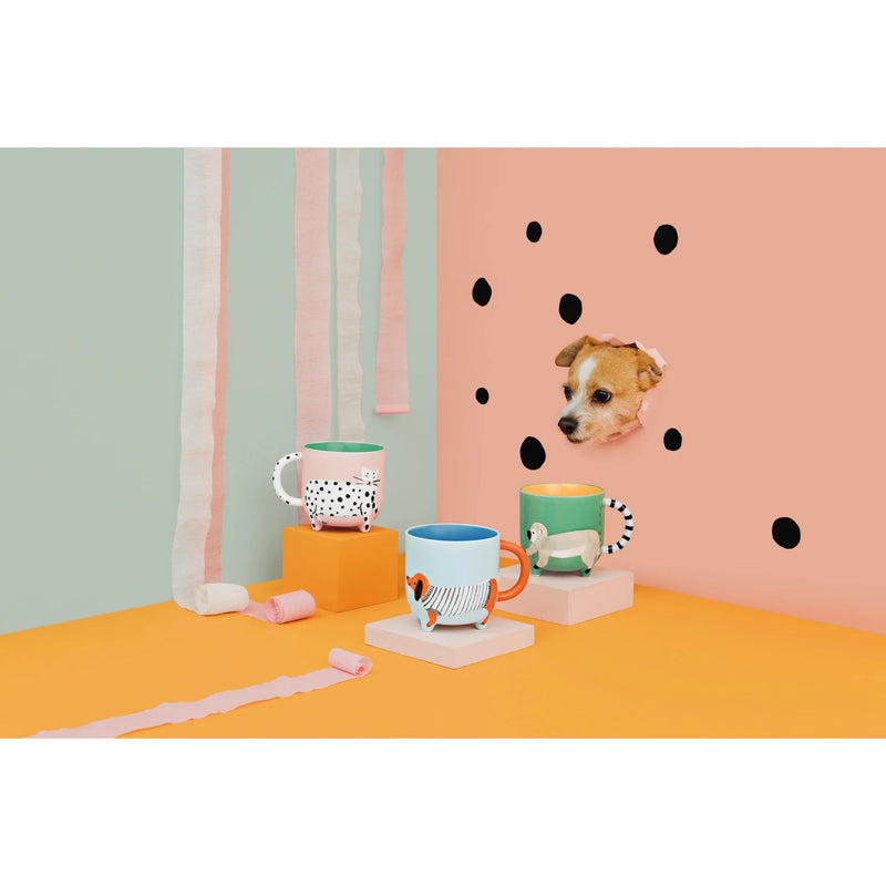 Jubilee - Mug Critter 15oz Dotty Cat